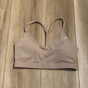 Gymshark beige sports bra